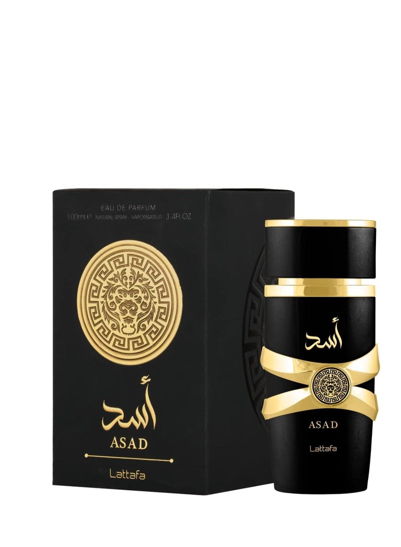 Lattafa Asad for Men by Lattafa Eau de Parfum 100ml - Image 2