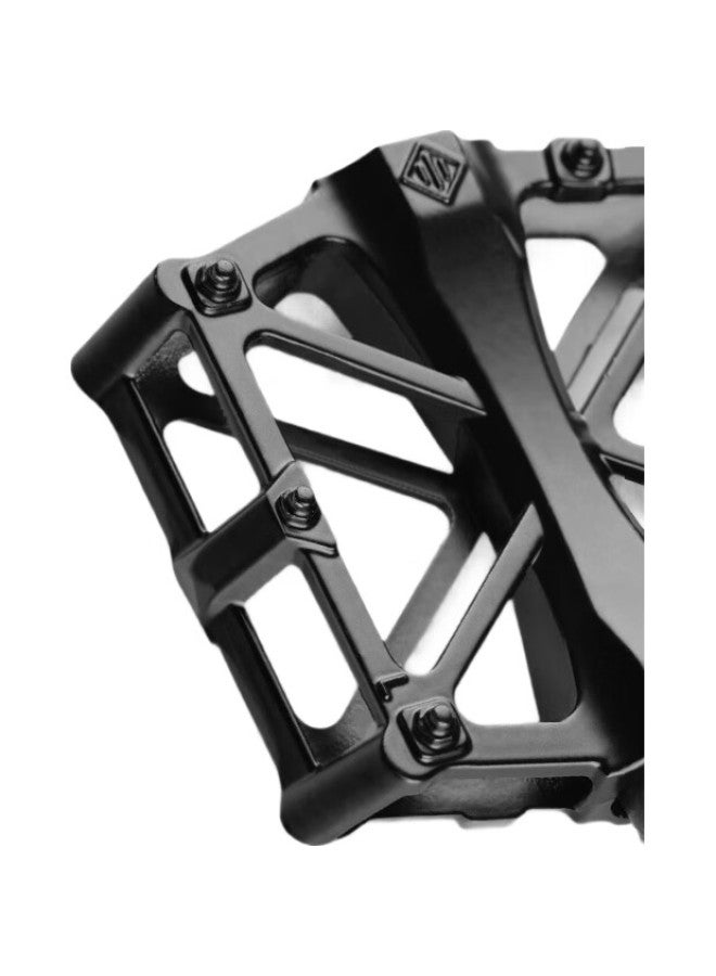 Move Iron Bicycle Pedals, Mountain Bike Roller-Bearing Metal Pedals, Cycling Equipment Accessories, Black - Image 3