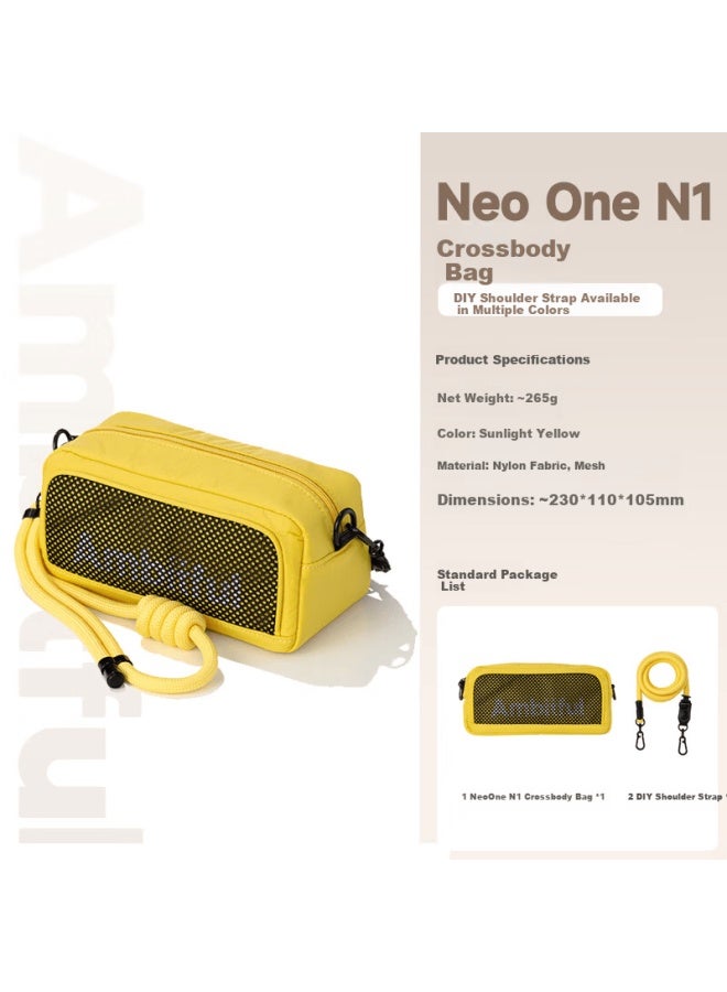 Ambitful Zhijie Neo One N1 Cloud Portable Digital Crossbody Bag Fashion Trendy Men's Casual Shoulder Bag Phone Sports Camera Mirrorless Storage Pouch Women's Large Capacity Bag - Image 1