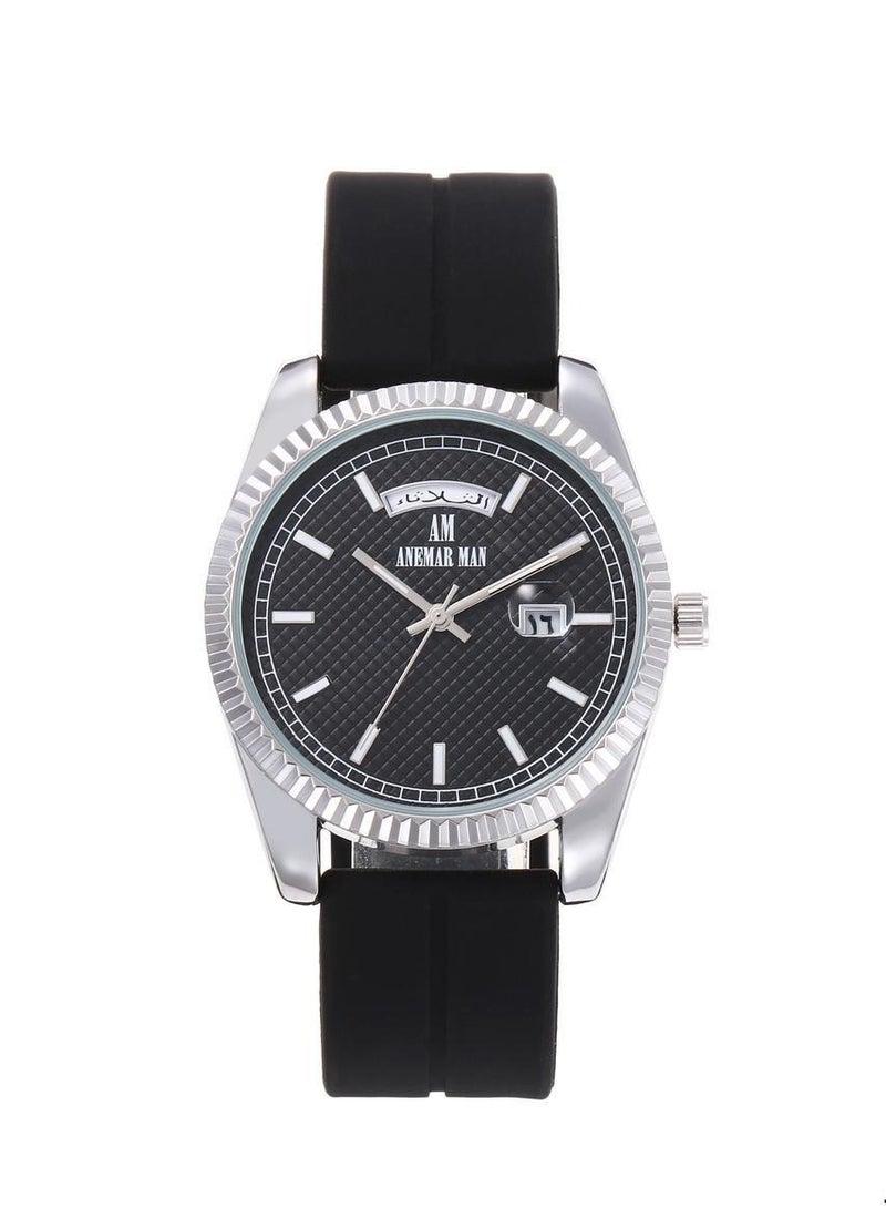 انيمار مان ساعة يد رجالية ربل ضد الماء عصرية و حديثة وبجودة عالية من Anemar Man