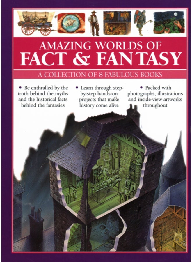 Amazing Worlds of Fact & Fantasy: A Collection of 8 Fabulous Books : Be enthralled by the truth behind the myths and the historical facts behind the fantasies; learn through step-by-step hands-on proj 