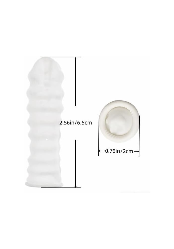 RIKWOG Medium Finger Cots - Disposable Latex Finger Protectors (Approx. 150 pcs) - Image 2