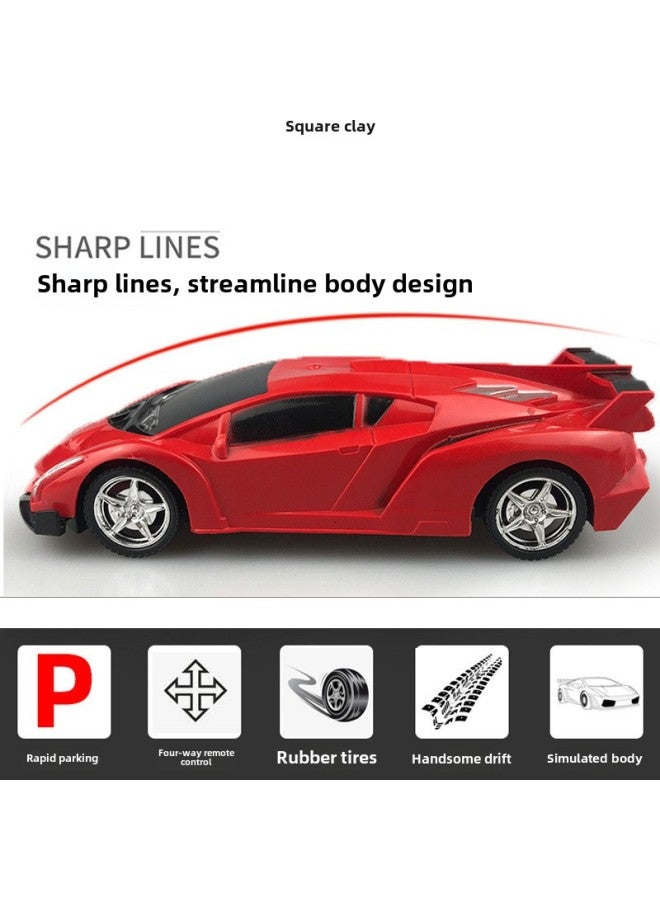 Loquat Remote Control Car Children's Toy Car Rechargeable Boy's Remote Control Car Drift Racing Car Kids Electric Car Toy-Color: Blue Bugatti + Led Headlight-Scale:Rechargeable Version (1 Set Of Rechargeab - Image 5