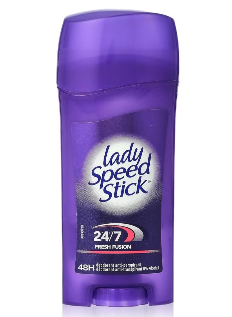 ليدي سبيد ستيك مزيل العرق فريش فيوجن 65 جم