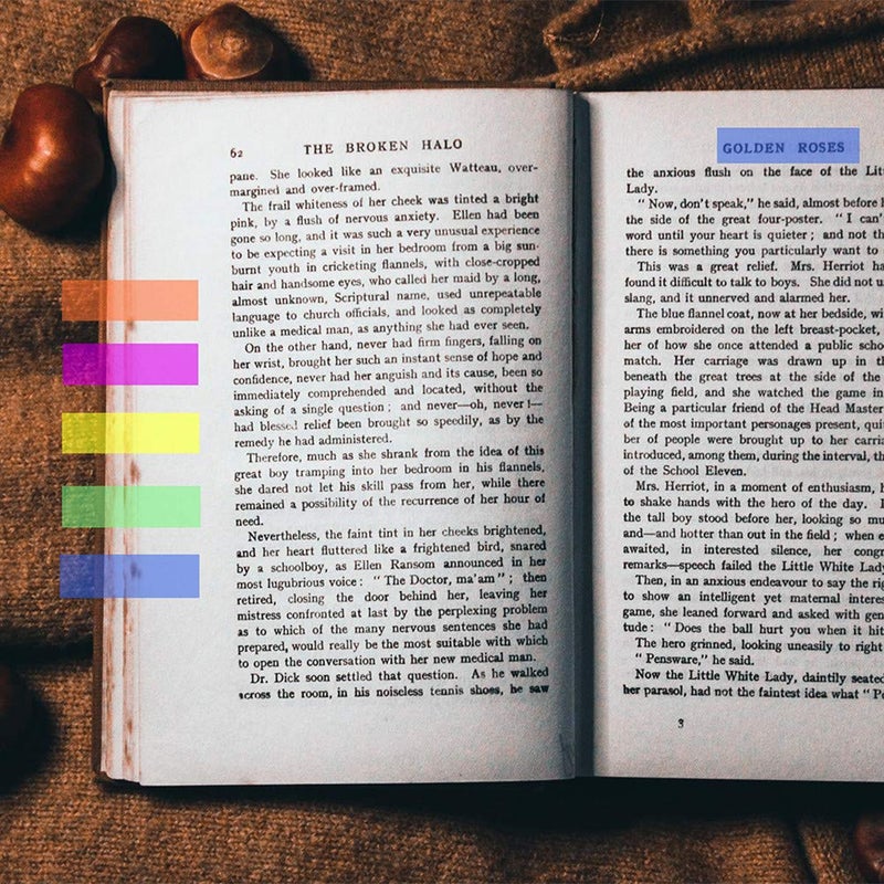COLOGO 3000 Pieces Neon Page Markers Sticky Index Tabs, Colored Index Tab Flags, Fluorescen Sticker Tabs Note for Books, 12 Sets 2 Designs - Image 5