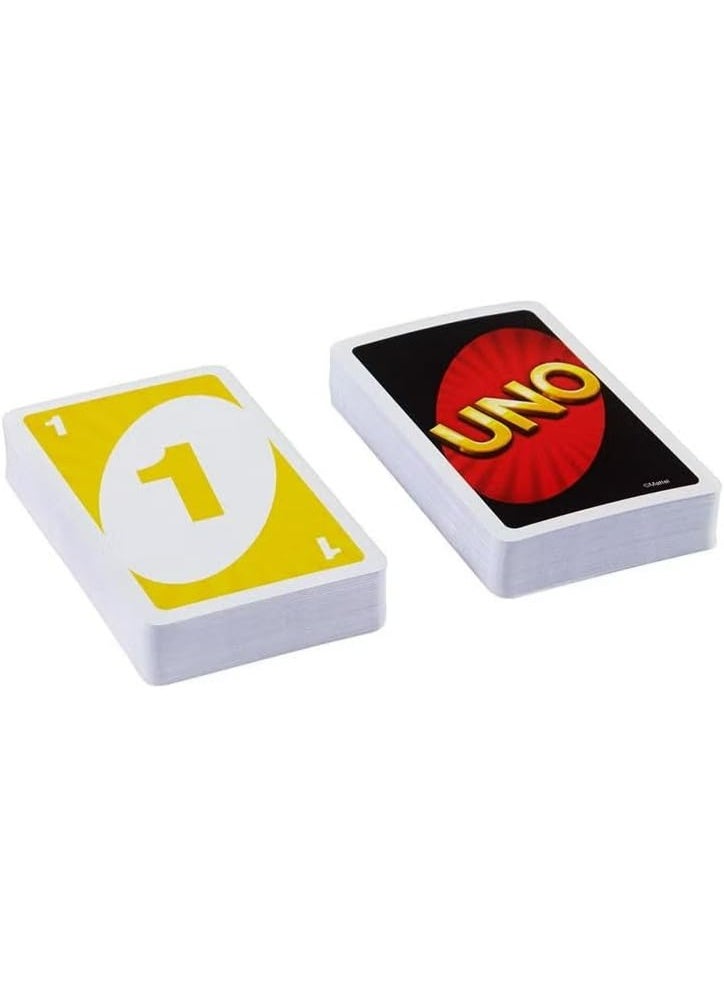 Classic Colour & Number Matching Card Game - 112 Cards - Customizable & Erasable Wild - Special Action Cards Included - Gift for Adults - Image 4