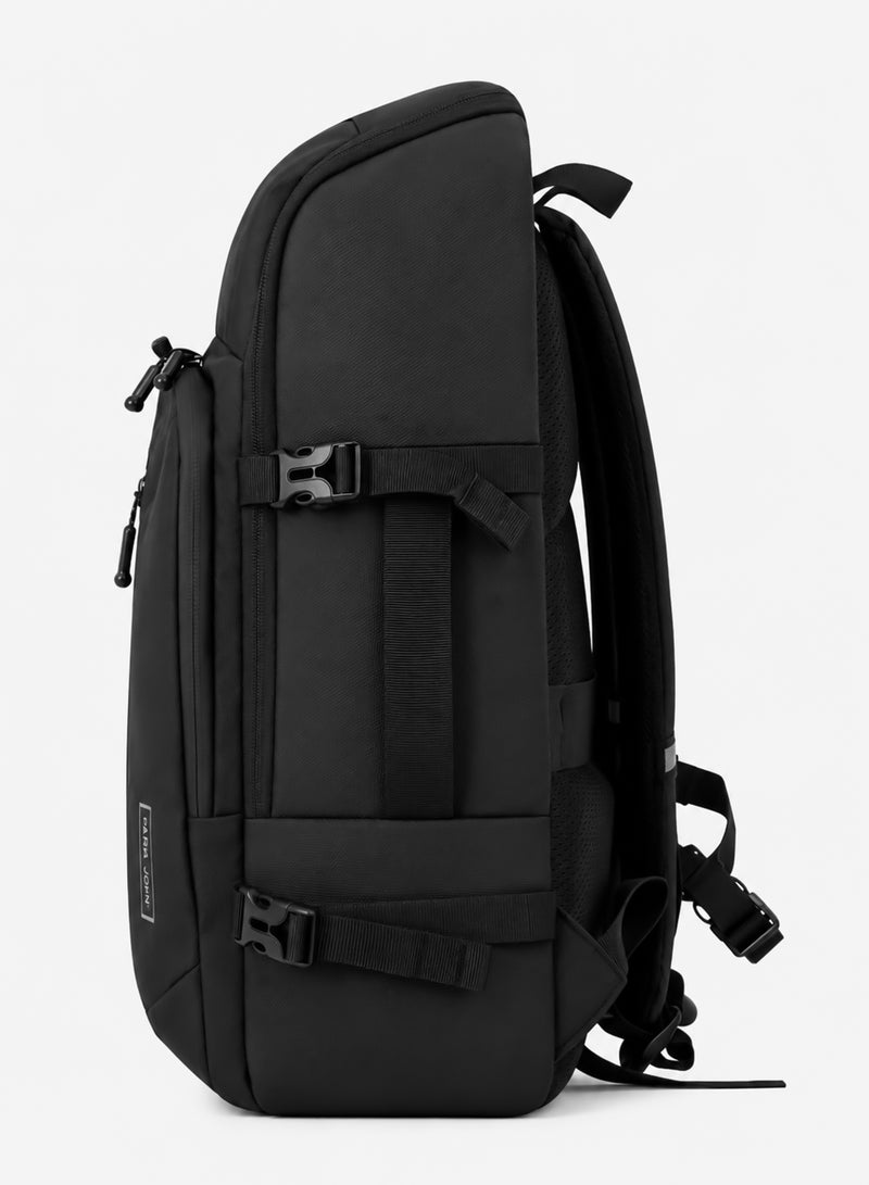 PARAJOHN Para John 15-Inch Polyester Backpack with Front Zipper Pocket for School, Travel & Daily Use - Image 4