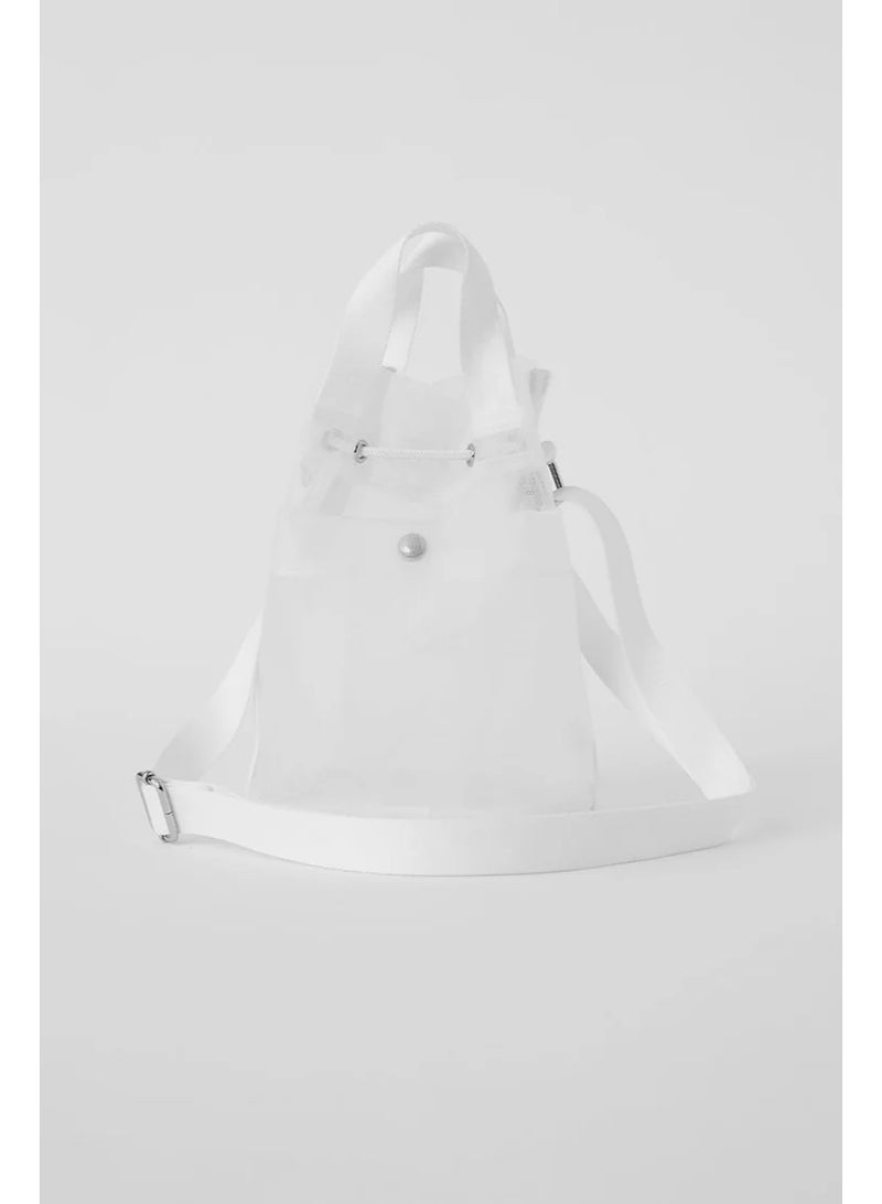 Alo Yoga Sheer Cross Body Bucket Bag - Image 2