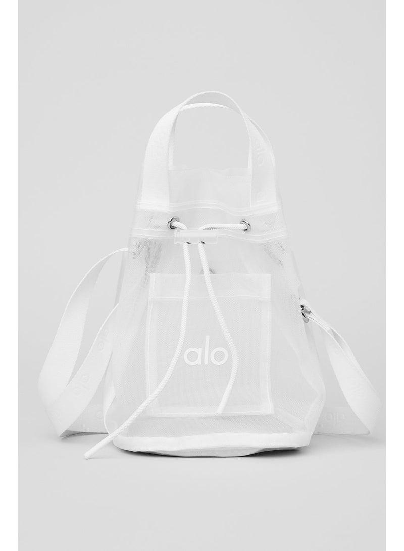Alo Yoga Sheer Cross Body Bucket Bag - Image 1
