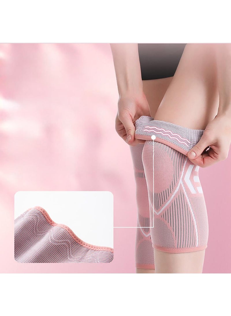 Sweet seven Compression Knee Support Brace 2-Pack for Women - Pain Relief, Arthritis, Meniscus Tear, Injury Recovery - Ideal for Fitness, Running, Sports, Gym, and Hiking  - Image 4
