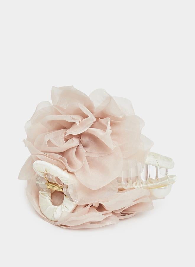 ستايلي مشبك شعر بيج مزين بالزهور - Image 2