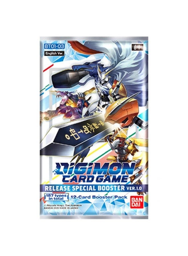 Bandai - Digimon Card Game: Release Special Booster Version.1.0 - Trading Card Game