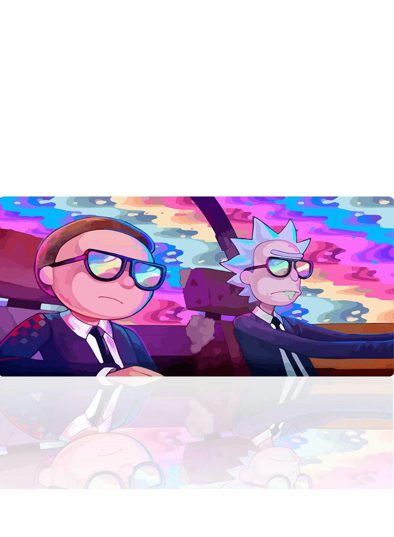 Extra Large Gaming Mouse Pad - Non-Slip, Water-Resistant, Stitched Edges, Perfect for Gamers & Office Use (90x40cm) - Image 1