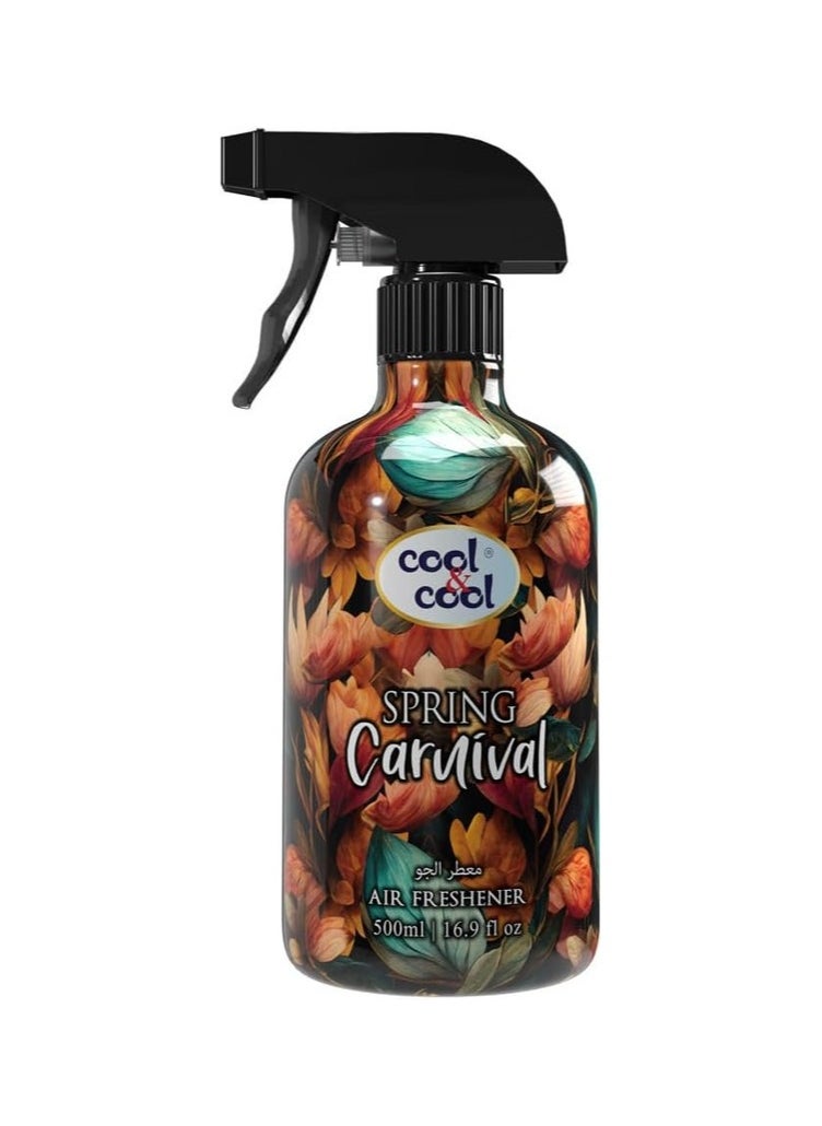 Cool & Cool Spring Carnival Air Freshener Long Lasting Fragrance 500ml  - Image 1