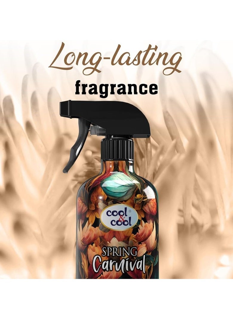 Cool & Cool Spring Carnival Air Freshener Long Lasting Fragrance 500ml  - Image 2