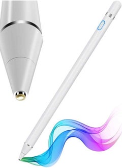 MOCOM Digital Stylus Pencil For All Android Tablets and iPhones, iPad and Phones White  - Image 1