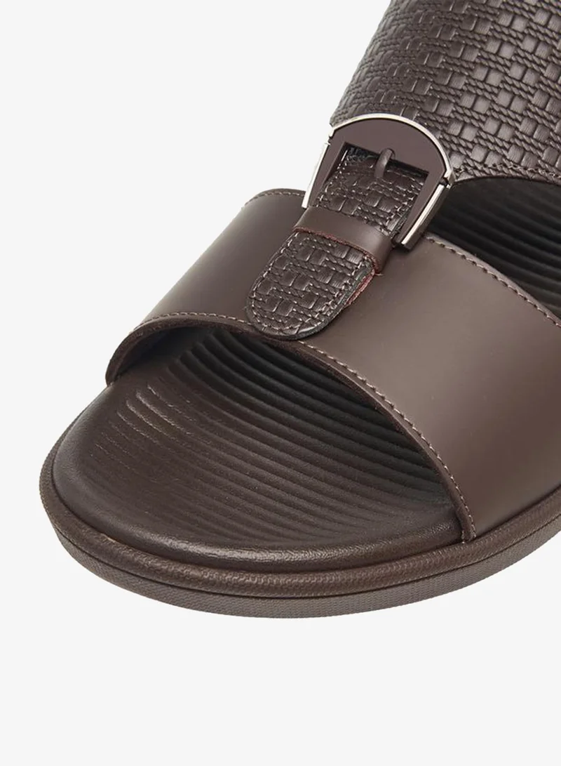 Le Confort Brown Men Slip-On Arabic Sandals Ramadan Collection for Men | Best Price UAE