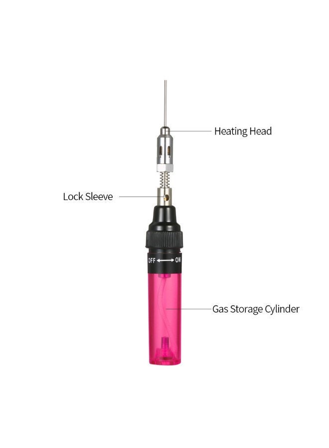 NIBEMINENT 13-Piece Self-igniting Soldering Iron Torch Pen Kit Multicolour 14centimeter - Image 4