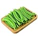 Skyseen 8Pcs Artificial Vegetable Green Peas Fake Snow Bean Photography Props Home Decoration - Image 2
