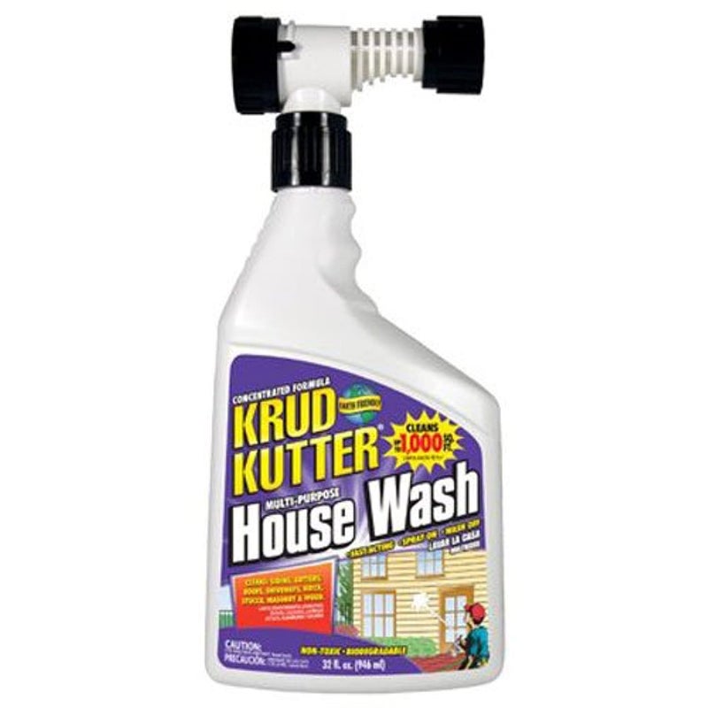 Krud Kutter HW32H4 Multi-Purpose House Wash, 32 oz - Image 1