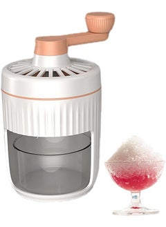 MBUYS MALL MBUYS MALL Manual Ice Crushers Manual Hand Shaver Crusher Machine Portable Snow Cone Machine Detachable Manual Mini Ice Crusher for Offices Outdoors Home  - Image 1