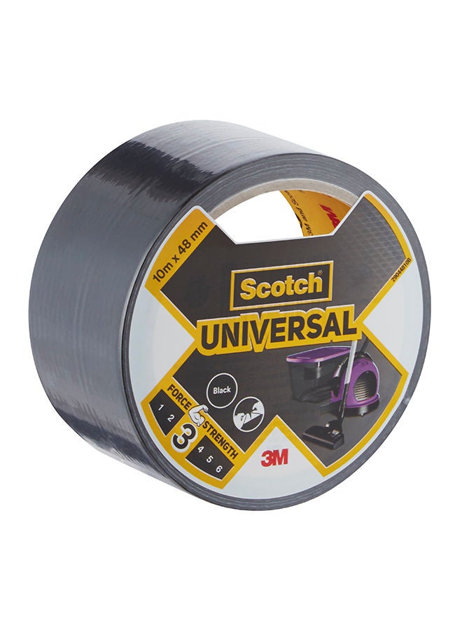 Scotch  شريط لاصق عالمي أسود 2904، 10م × 48مم. 1 لفة/عبوة - Image 2