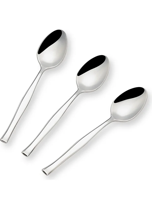 نهر Elegant Plain 12-Piece Tea Spoon Set