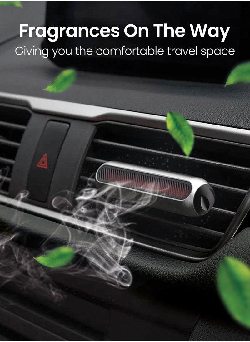 Moxedo Moxedo Aromatherapy Car Diffuser Clip Perfume Air Freshener Long Lasting Fragrance with Aroma Oil for Car Air Vent  - Image 5