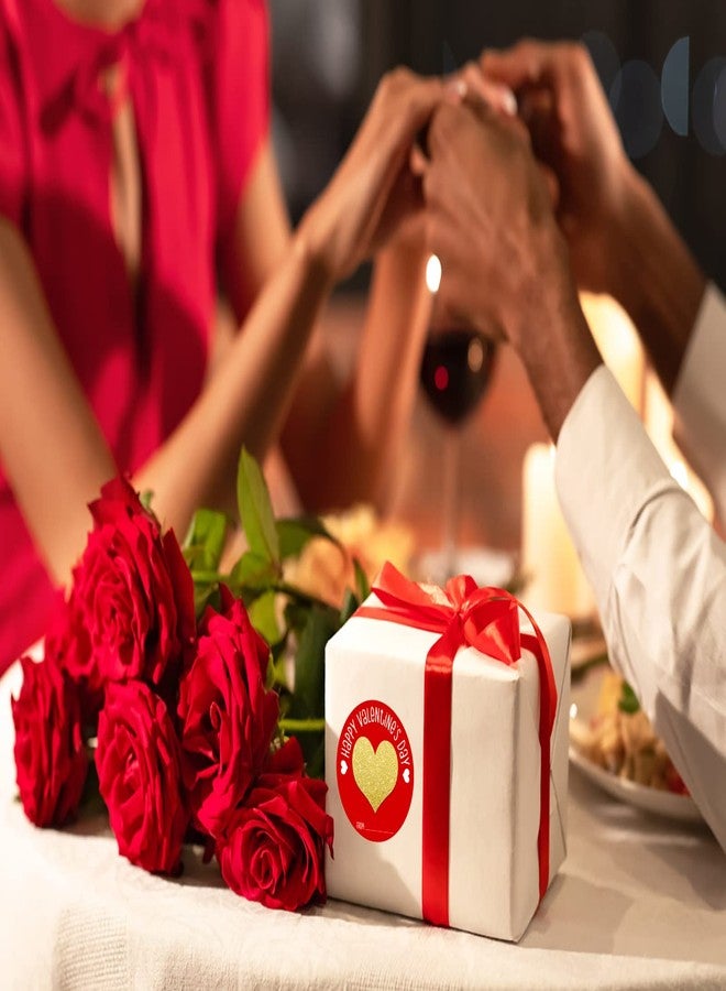سيكوهوم ملصقات عيد الحب السعيد من سيكوهوم، مقاس 1.5 بوصة، ملصقات لأظرف عيد الحب، ملصقات هدايا عيد الحب، ملصقات هدايا الحفلات، ملصقات لأظرف عيد الحب، ملصقات على شكل قلب للأطفال - Image 2