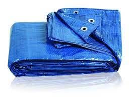 PlantaZee 12FT X 9FT 90 GSM Blue Tarpaulin Tirpal Tadpatri Tharpai Thadika Extra Strong 100 Waterproof Technology1 No - Image 2