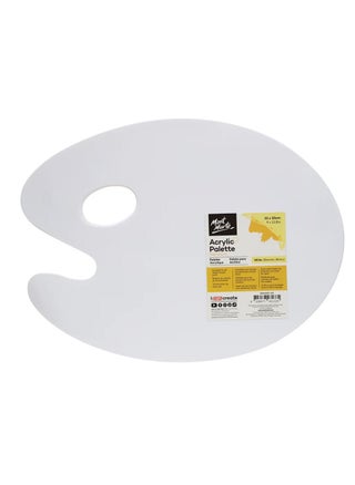 White Acrylic Palette 23x30cm - pzsku/ZD826C2E4AA7015CAD5CAZ/45/_/1664552708/ba86dcae-b4ae-44dd-84ce-64cb50a04f27
