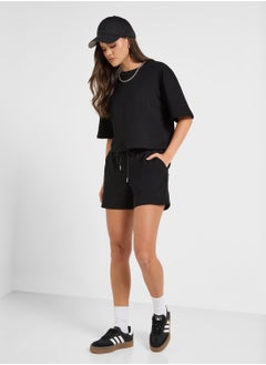 Ginger Basics Oversize T-Shirt & Sweatshort Set  - Image 5