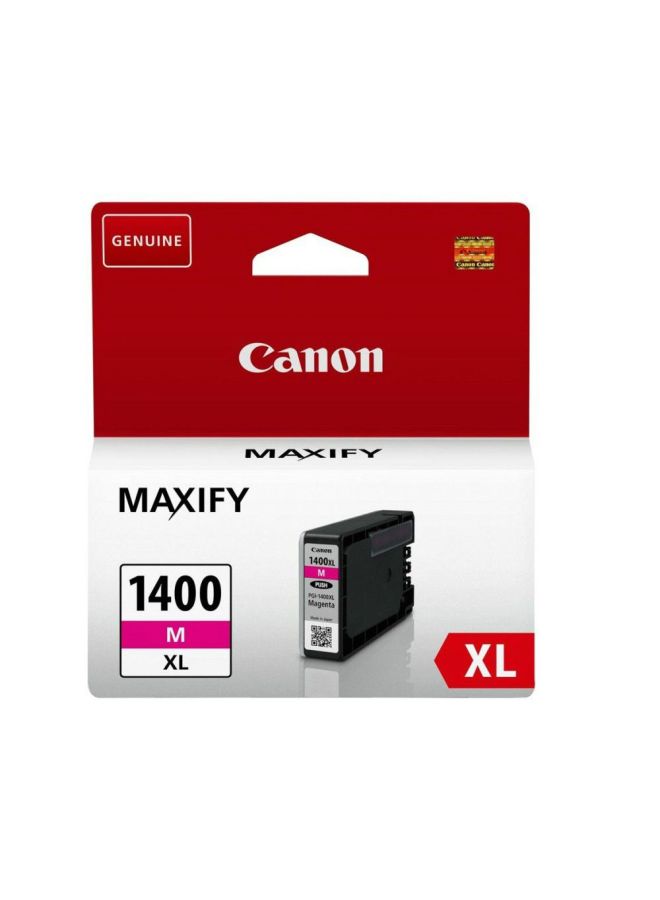 خرطوشة حبر عالية الإنتاجية طراز PGI-1400XL أرجواني