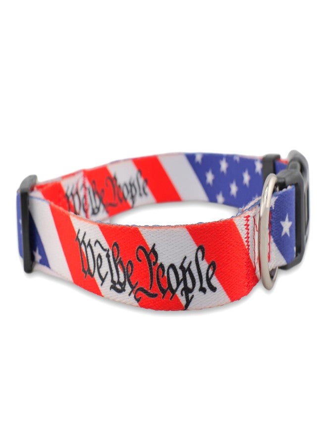 PinMaze We The People Dog Collar - 4th of July Independence Day United States Constitution for Dogs Cats (Medium) - Image 2