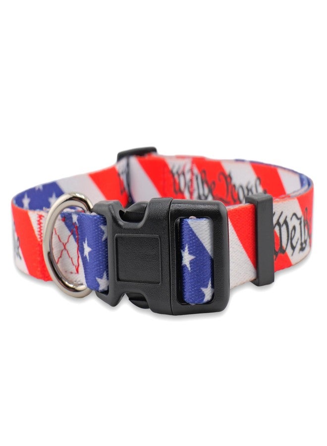 PinMaze We The People Dog Collar - 4th of July Independence Day United States Constitution for Dogs Cats (Medium) - Image 3