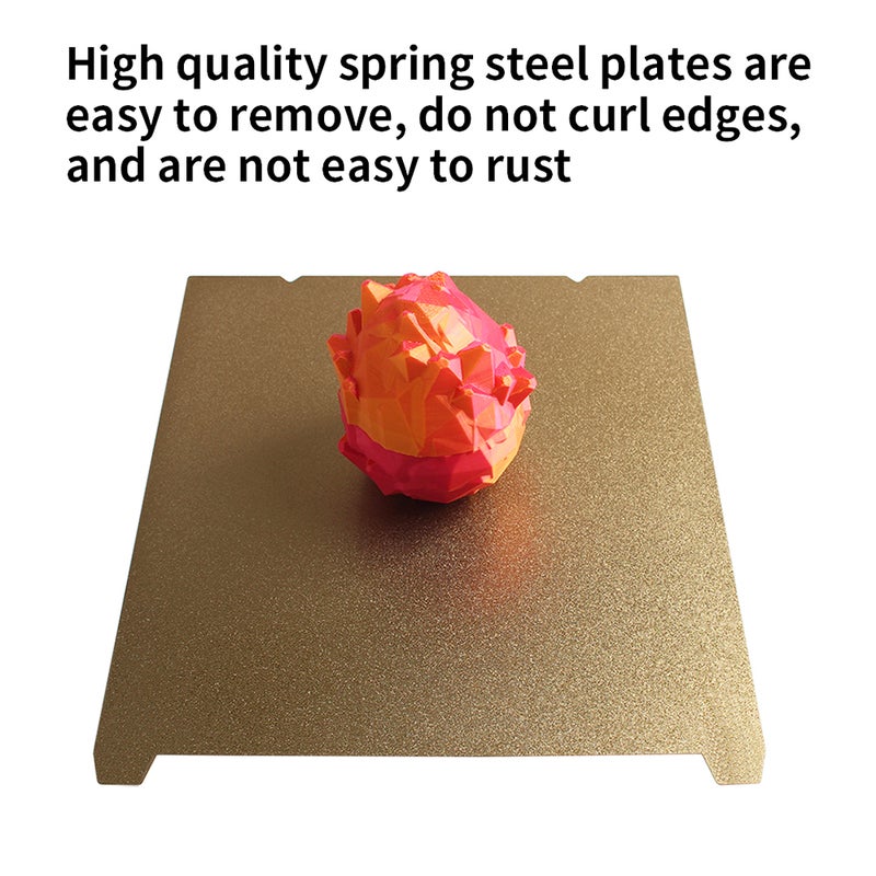 3D PEI Sheet Print Bed Flexible Removable Spring Steel Build Surface 235x235mm Compatible with Creality K1 3D Priners - Image 3