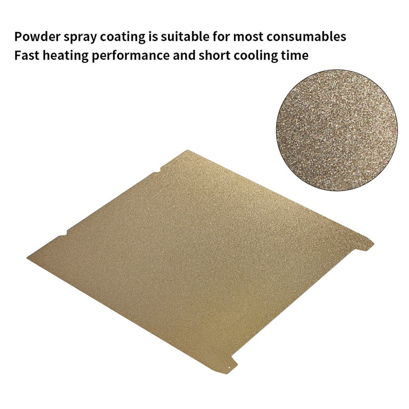 3D PEI Sheet Print Bed Flexible Removable Spring Steel Build Surface 235x235mm Compatible with Creality K1 3D Priners - Image 4