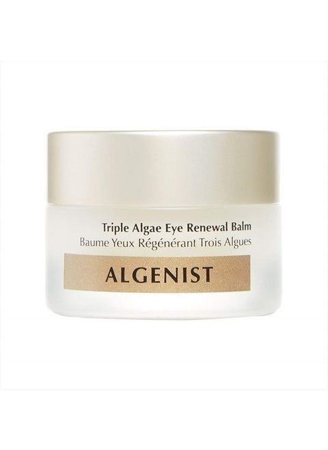 Triple Algae Eye Renewal Balm - Firming + Smoothing Cream with Alguronic Acid to Help Reduce the Appearance of Dark Circles, Bags, Puffiness, Fine Lines + Wrinkles (15ml)