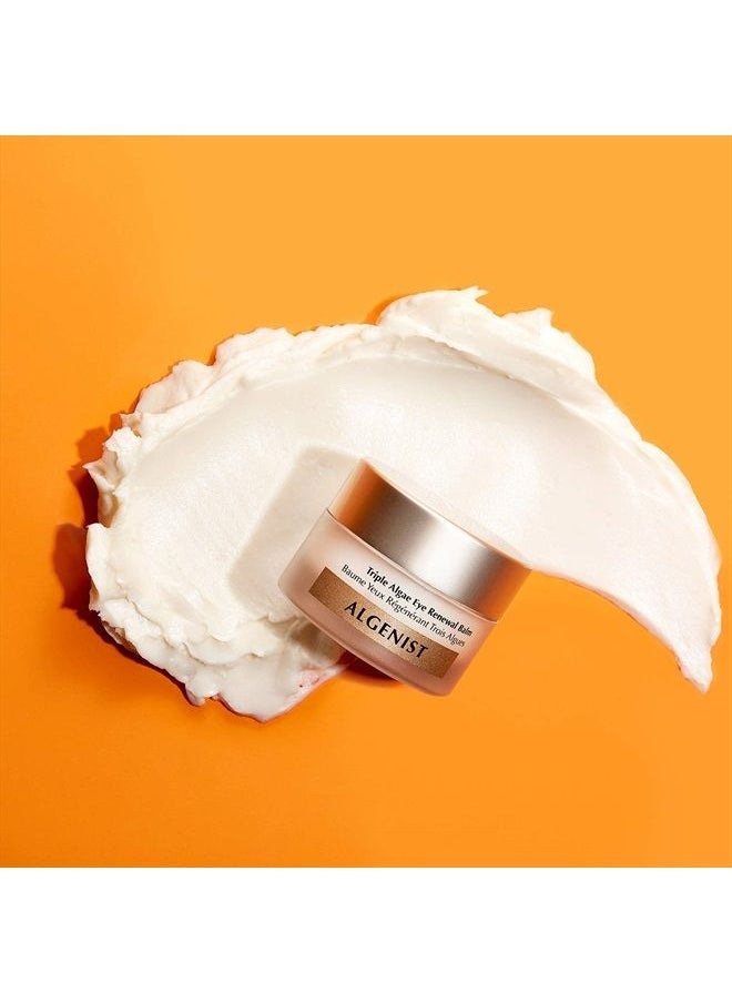 Algenist Triple Algae Eye Renewal Balm - Firming + Smoothing Cream with Alguronic Acid to Help Reduce the Appearance of Dark Circles, Bags, Puffiness, Fine Lines + Wrinkles (15ml)  - Image 5