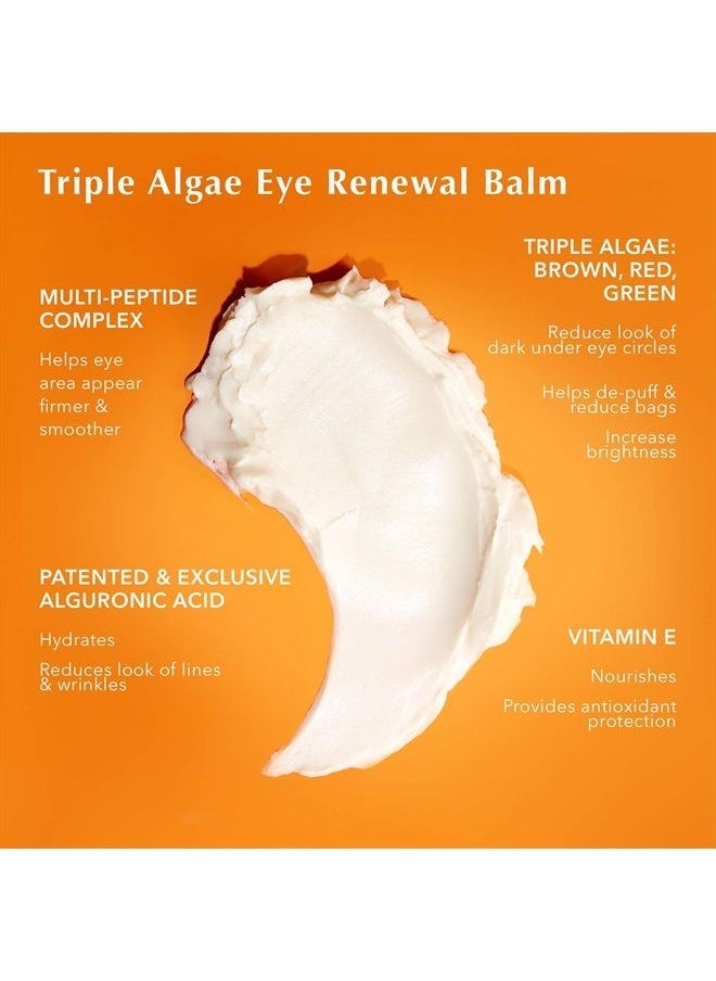 Algenist Triple Algae Eye Renewal Balm - Firming + Smoothing Cream with Alguronic Acid to Help Reduce the Appearance of Dark Circles, Bags, Puffiness, Fine Lines + Wrinkles (15ml)  - Image 3