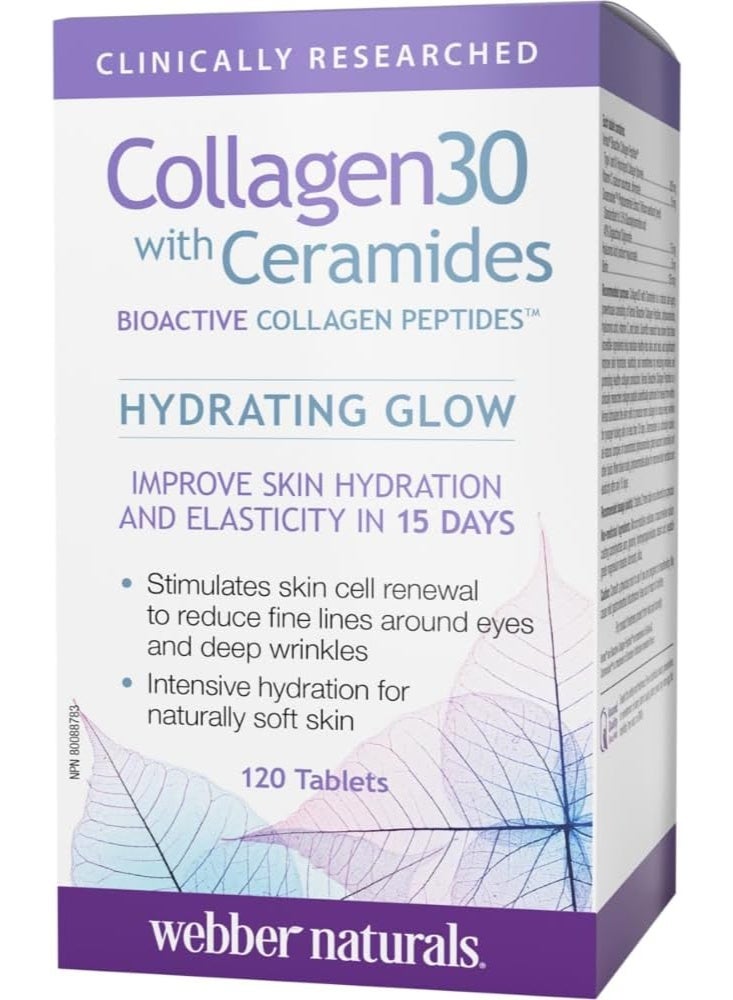 ويبر ناتشورالز كولاجين ٣٠ مع سيراميد ١٢٠ قرصًا - Image 1