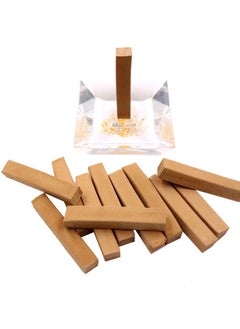 Bakhoor BoSidin Bakhoor BoSidin – Luxurious Oud Gift Set with Square Crystal Burner and 12pcs Square Oud  - Image 3