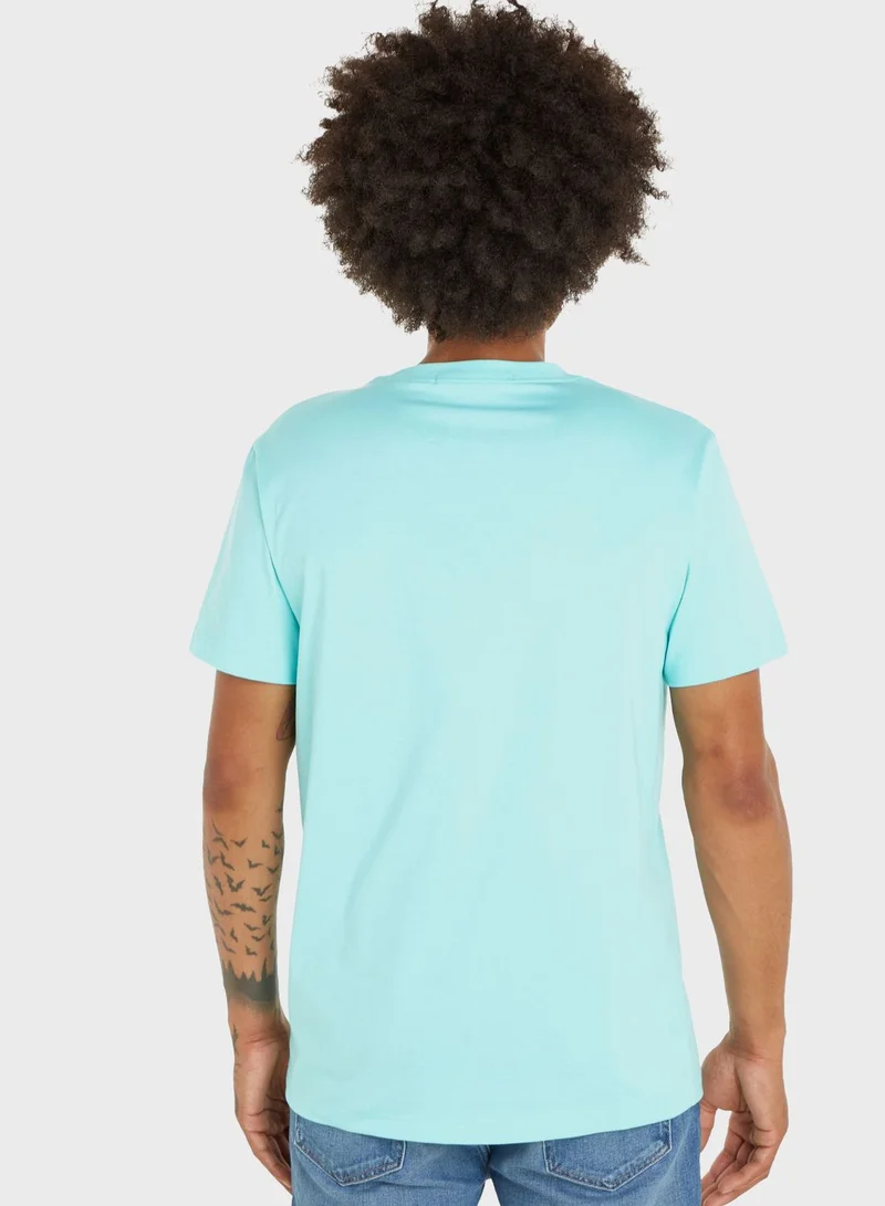 Calvin Klein Jeans Logo Crew Neck T-Shirt