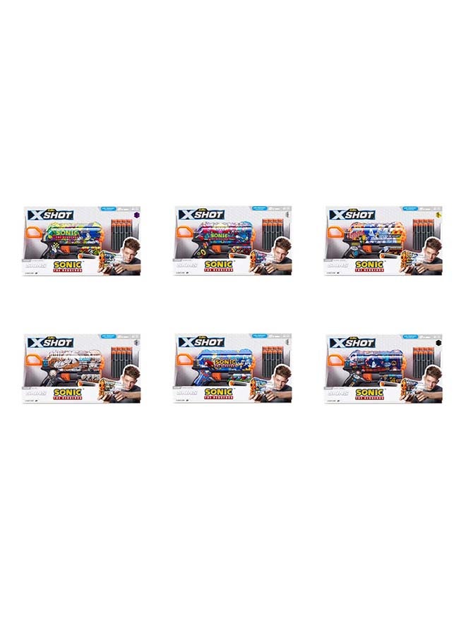 X-Shot Skins Flux Sonic (S1) (8Darts)