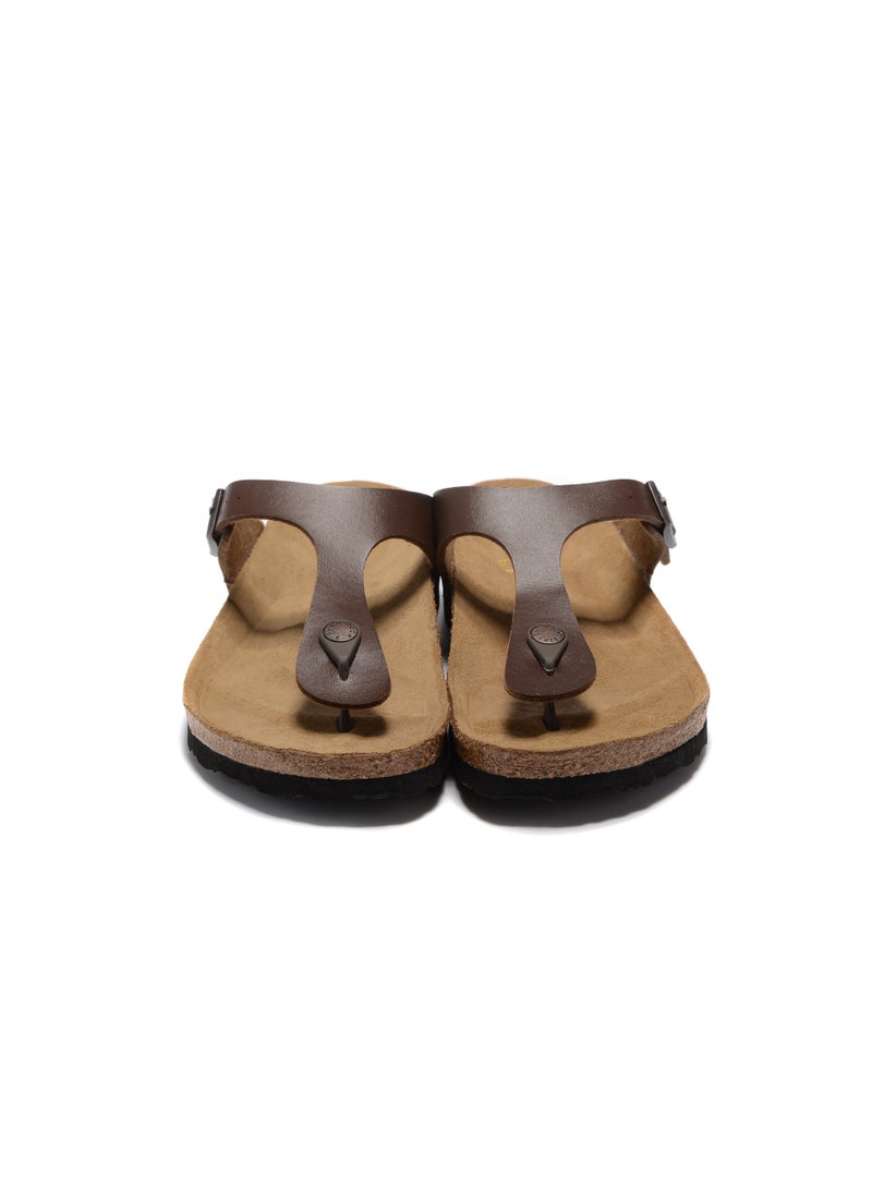 BIRKENSTOCK Gizeh Toe-Post Leather Sandals - Image 3