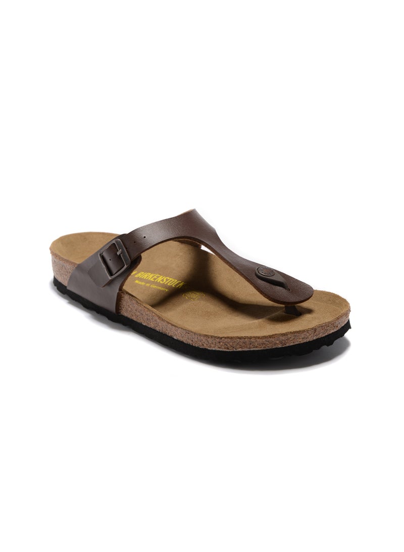BIRKENSTOCK Gizeh Toe-Post Leather Sandals - Image 1