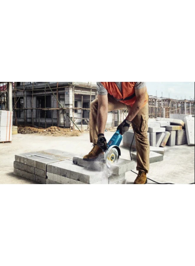 بوش صاروخ بوش 7 بوصة قطعية وصنفره – 2200 وات –موديل  GWS 2200-180 - Image 4