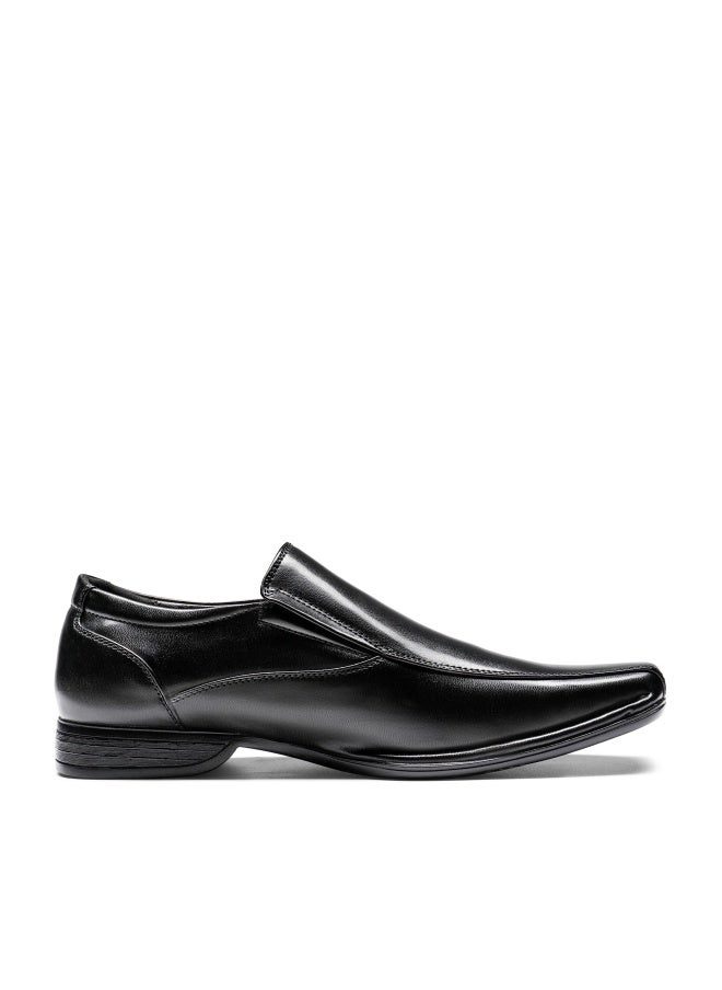 Bruno Marc Men's Classic Dress Loafers Square-Toe Slip-on Shoes,Size 9,Black,Giorgio-1 - Image 1