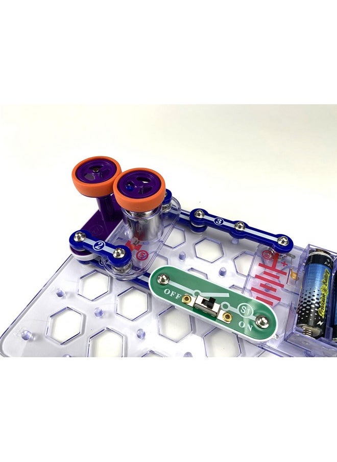 Snap Circuits Snap Circuits Flight Deck Science/STEM Toy kit | Ages 8+ | Construction Gift for Boys and Girls  - Image 4