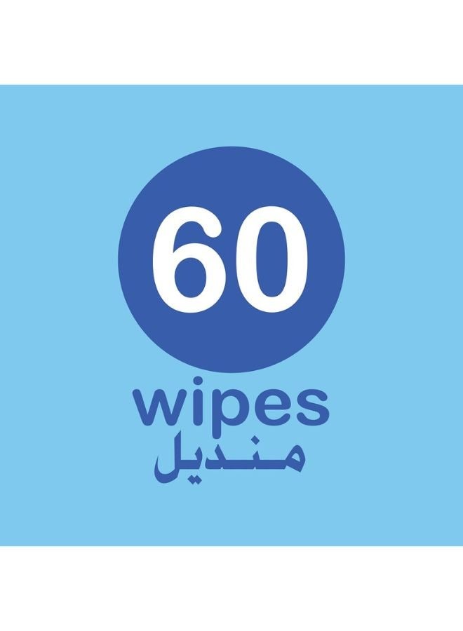 Alokozay Aloe Vera And Camomile Wet Wipes 60 Sheets - Image 2